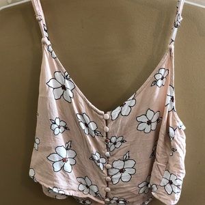 Floral Crop Top